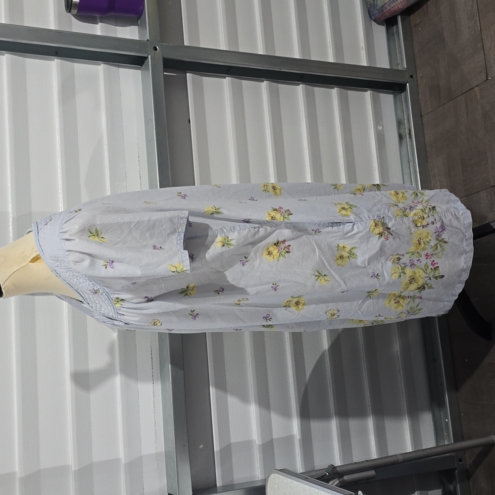 Simply Basic Snap Frontbutterfly Floral Print Lig… - image 5